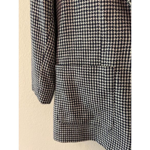 Vintage Prophecy Houndstooth One Button Blazer Jacket Women's 8‎ - Picture 5 of 8